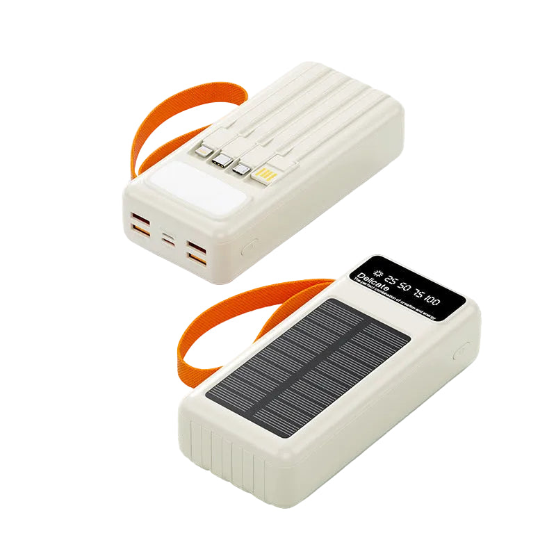 Batterie Externe Portable à Énergie Solaire Polyvalente 0