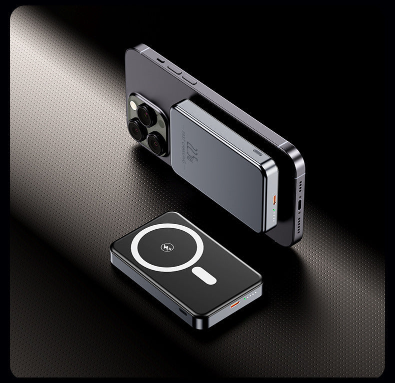 Batterie Externe Portable à Induction avec Écran LED 0