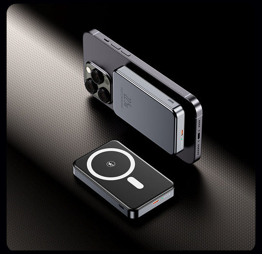 Batterie Externe Portable à Induction avec Écran LED 0