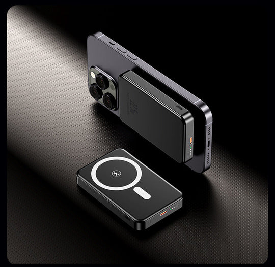 Batterie Externe Portable à Induction avec Écran LED 3