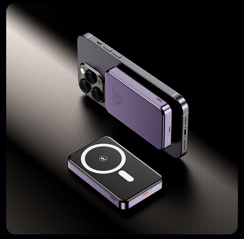 Batterie Externe Portable à Induction avec Écran LED 4