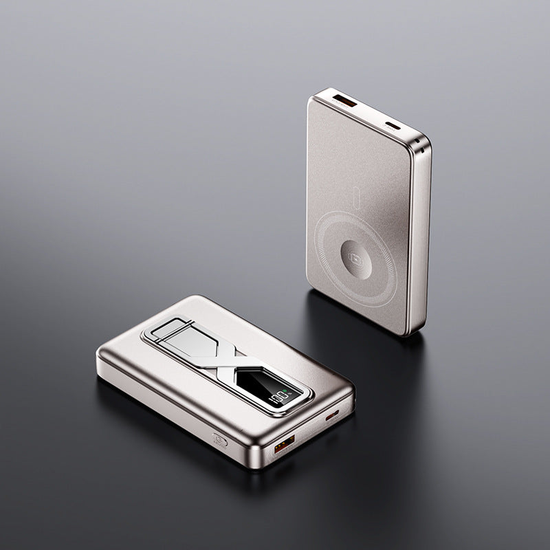 Batterie Externe Portable à Induction avec Écran LED pour Hommes et Femmes 0