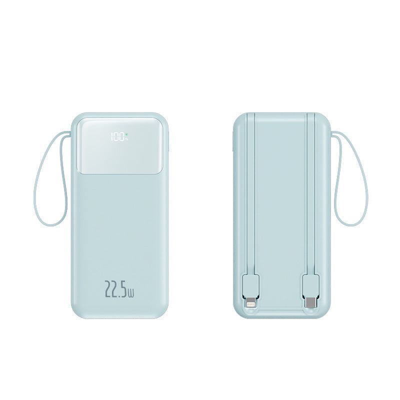 Batterie Externe Portable avec Écran LED et Dragonne - Charge Rapide pour iPhone et Autres Appareils 4