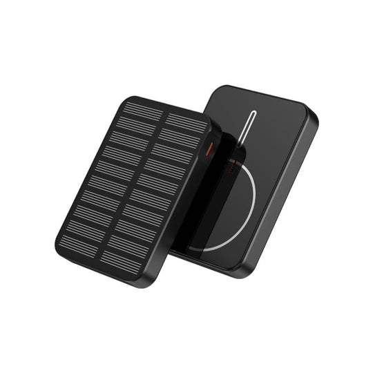 Batterie Externe Solaire avec Charge Rapide et Lampe LED pour Hommes et Femmes 5