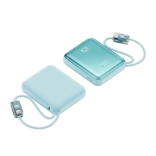 Batterie Externe Ultra Fine Avec Port De Charge Intégré Et Indicateur Numérique 1