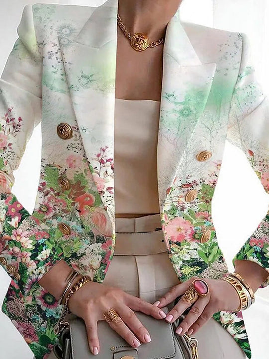 Blazer Femme Chic Polyvalent Pour Bureau Et Soirée 3