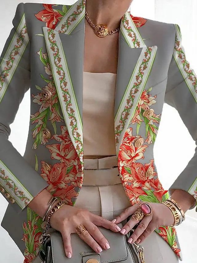 Blazer Femme Chic Polyvalent Pour Bureau Et Soirée 4