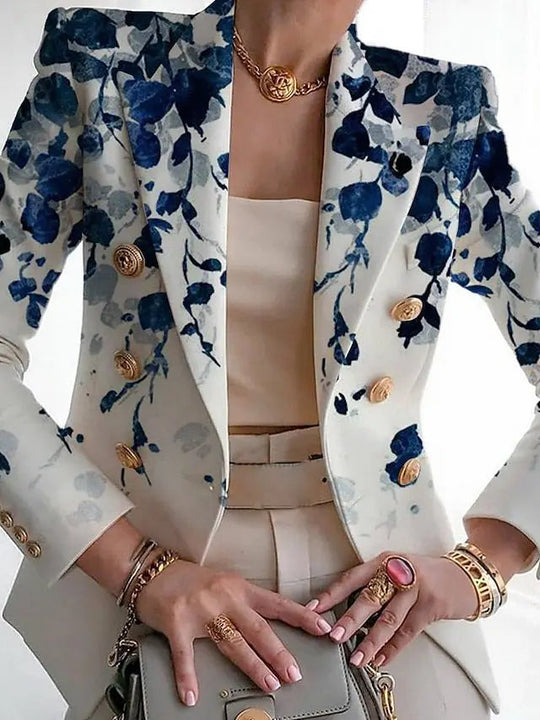 Blazer Femme Chic Polyvalent Pour Bureau Et Soirée 5