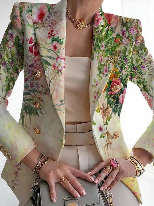 Blazer Femme Chic Polyvalent Pour Bureau Et Soirée 6