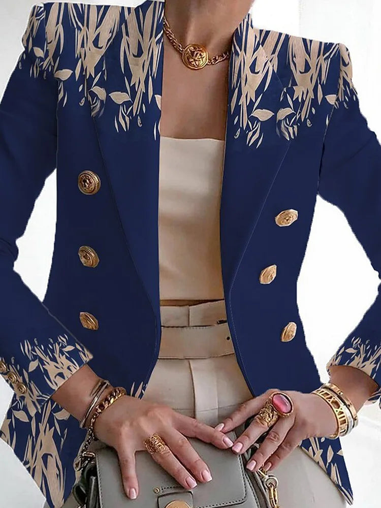 Blazer Femme Chic Polyvalent Pour Bureau Et Soirée 9