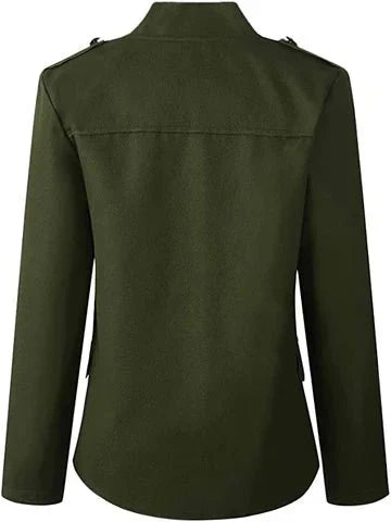 Blazer Femme Chic avec Col Montant 2