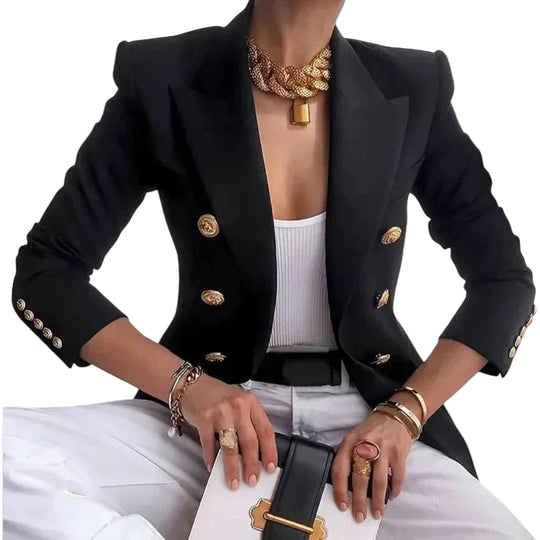 Blazer Femme Croisé Chic 0