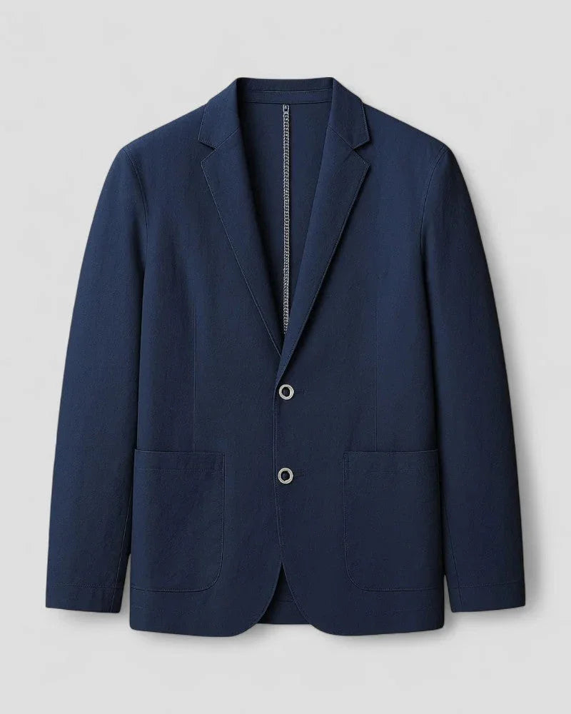 Blazer Homme Ajusté Chic Idéal Pour Occasions Formelles ou Décontractées 2