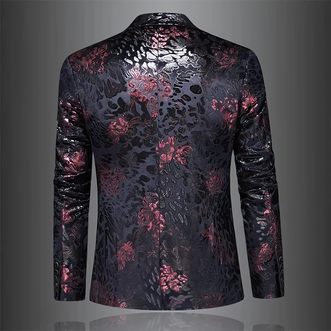 Blazer Homme Chic Coupe Ajustée Moderne 3