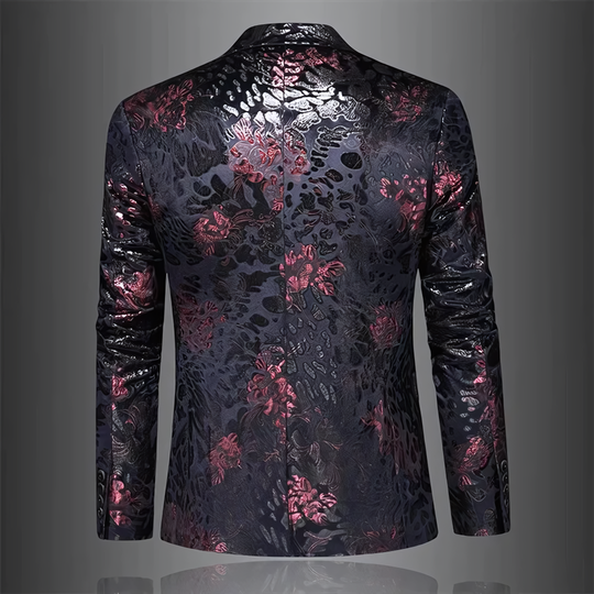 Blazer Homme Chic Coupe Ajustée Moderne 3