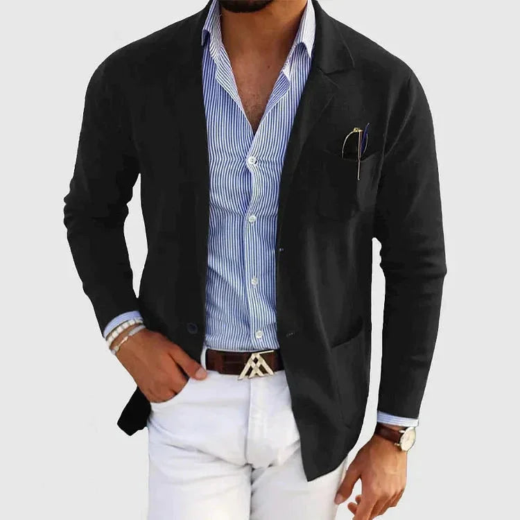 Blazer Homme Classique Ajusté Style Old Money 4