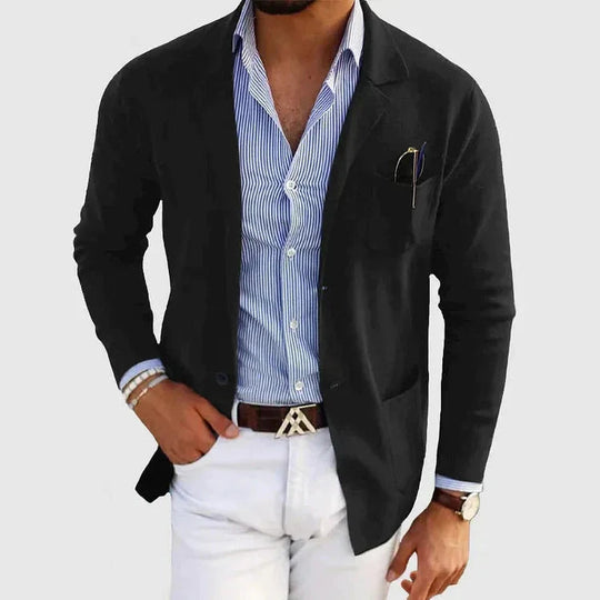 Blazer Homme Classique Ajusté Style Old Money 4