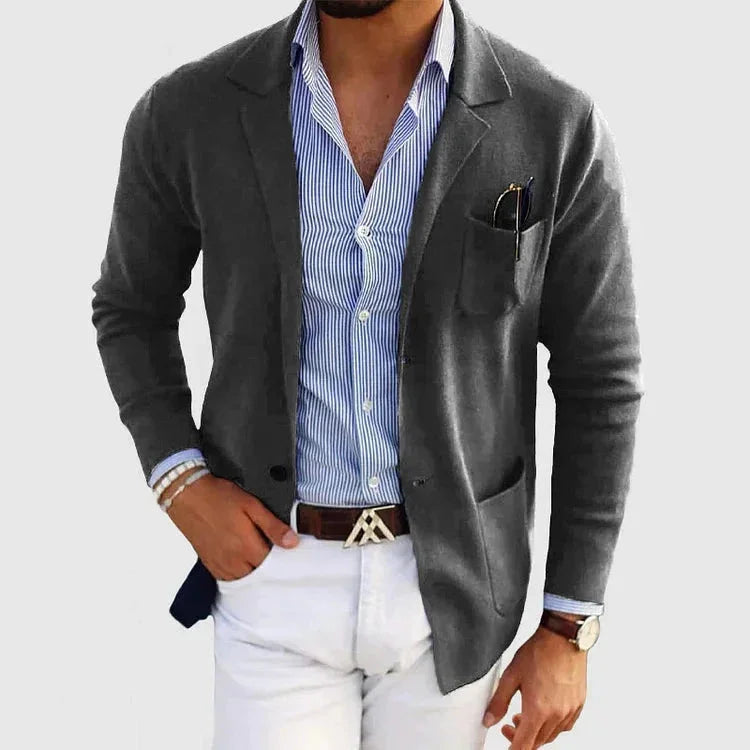 Blazer Homme Classique Ajusté Style Old Money 5