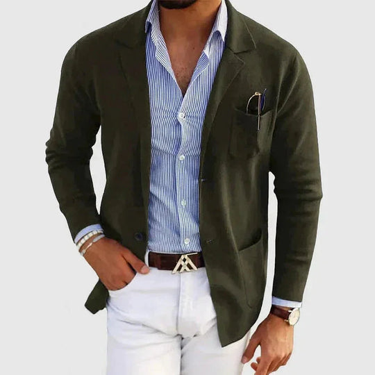 Blazer Homme Classique Ajusté Style Old Money 6