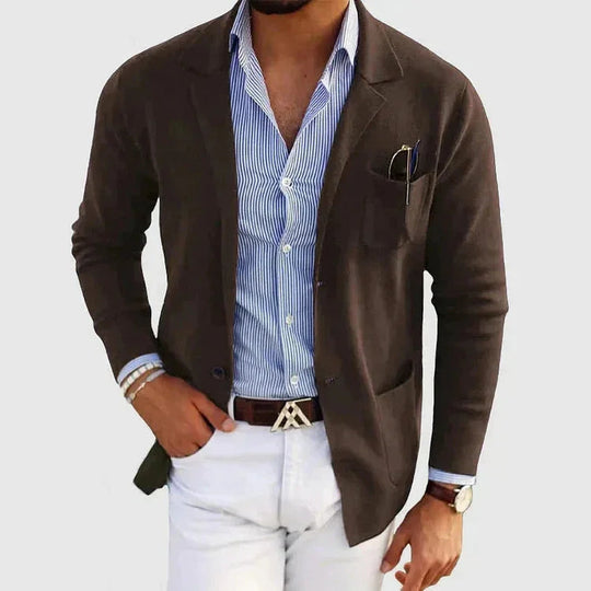 Blazer Homme Classique Ajusté Style Old Money 7