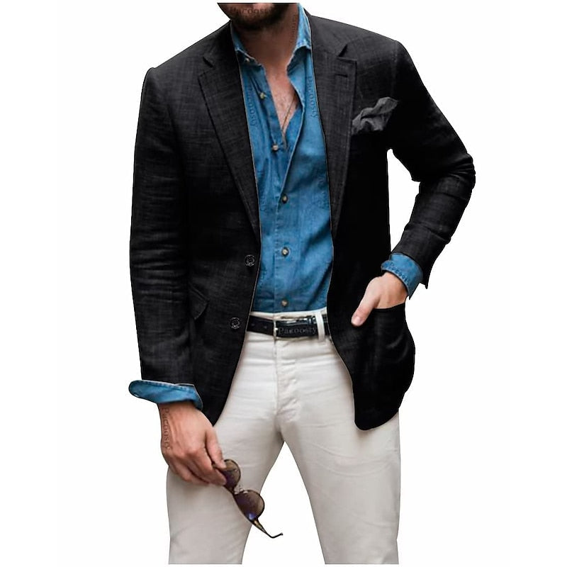 Blazer Homme Décontracté Polyvalent 8