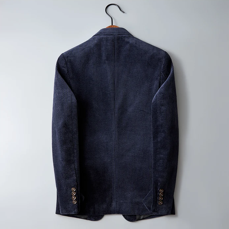 Blazer pour Homme en Velours Côtelé Chic 6
