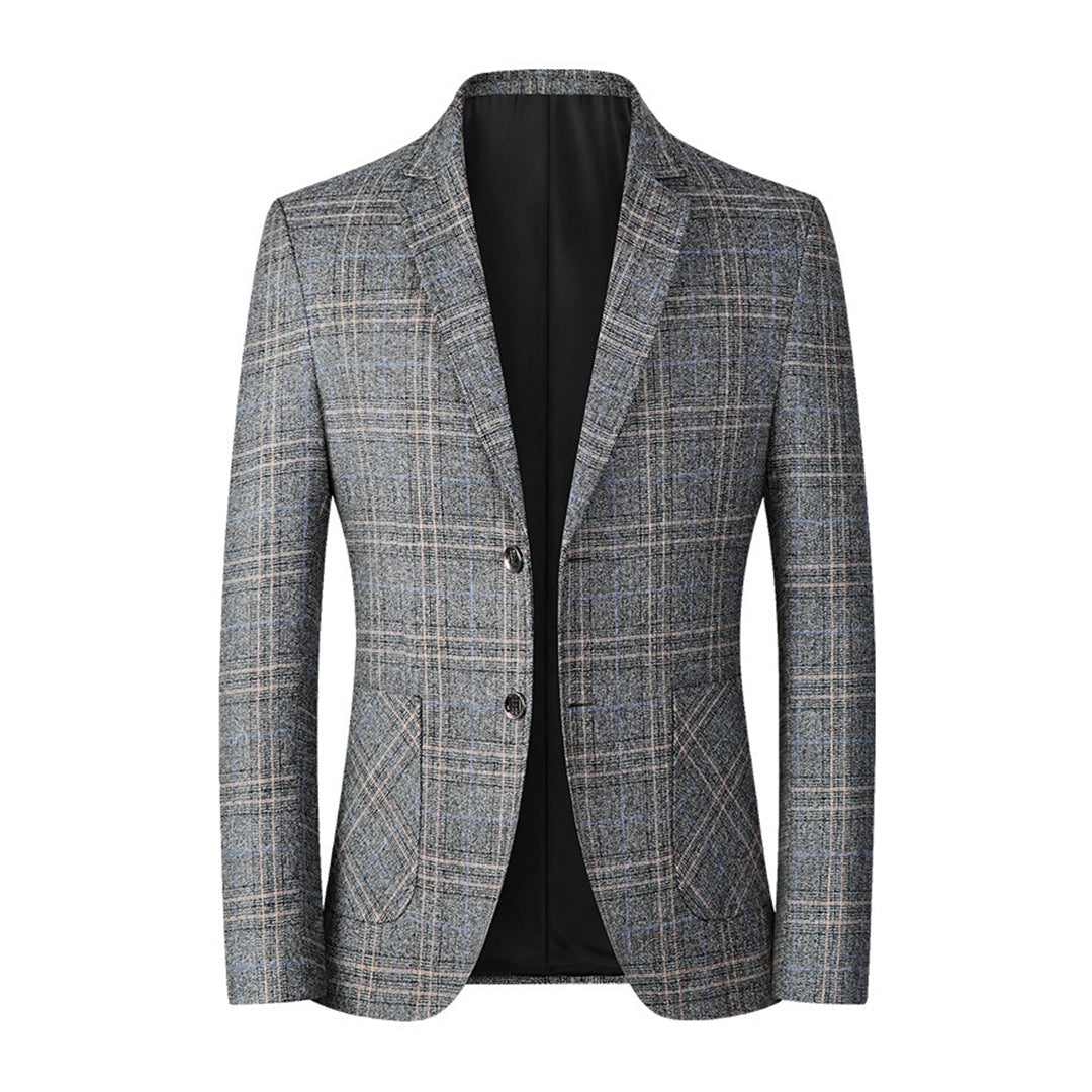 Blazer pour Hommes Casual avec Broderie 0