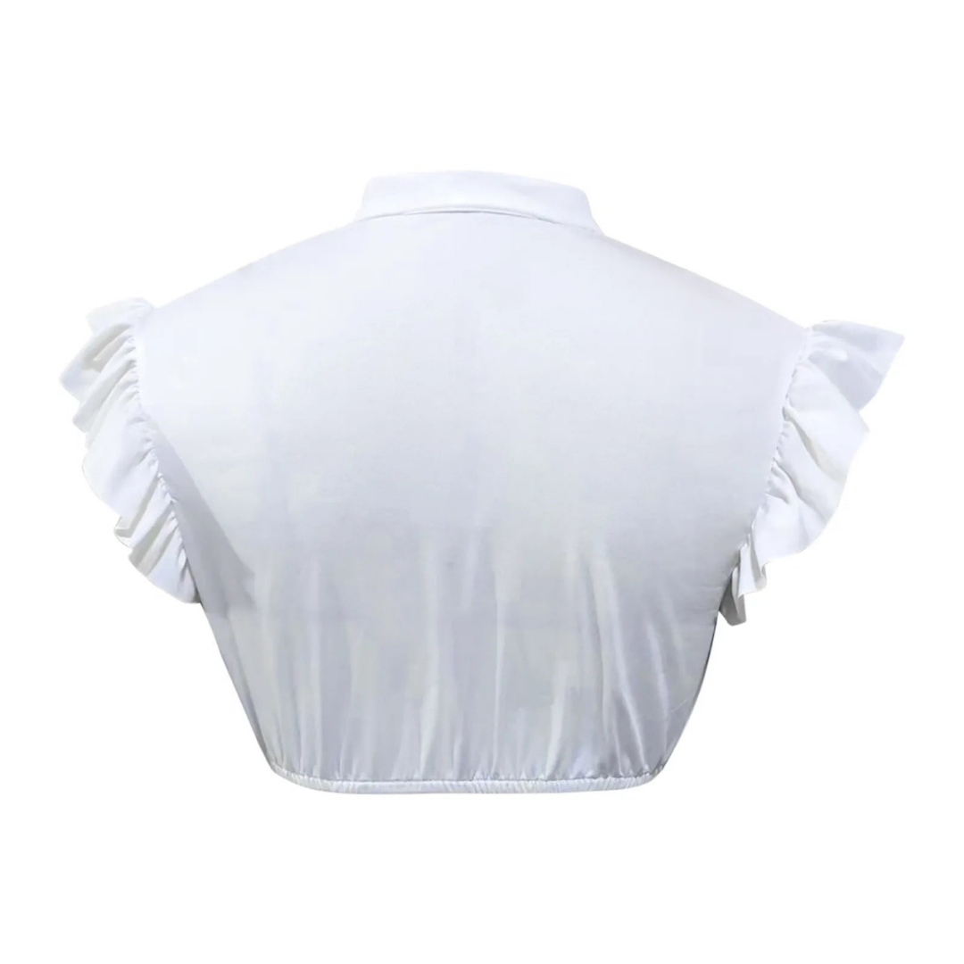 Blouse Dirndl Blanche pour Femmes Style Oktoberfest 1