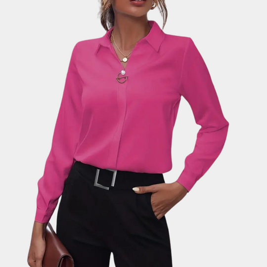 Blouse Femme Chic à Manches Longues 4