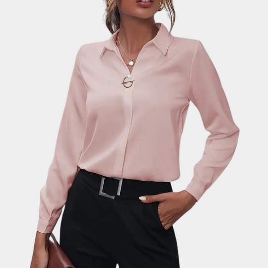 Blouse Femme Chic à Manches Longues 5