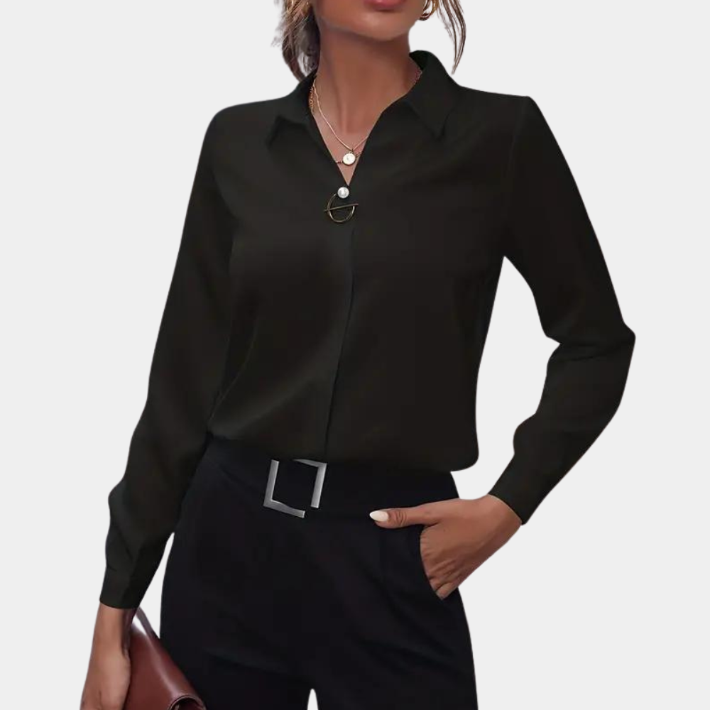 Blouse Femme Chic à Manches Longues 6