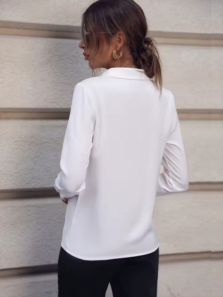 Blouse Femme Chic à Manches Longues 8