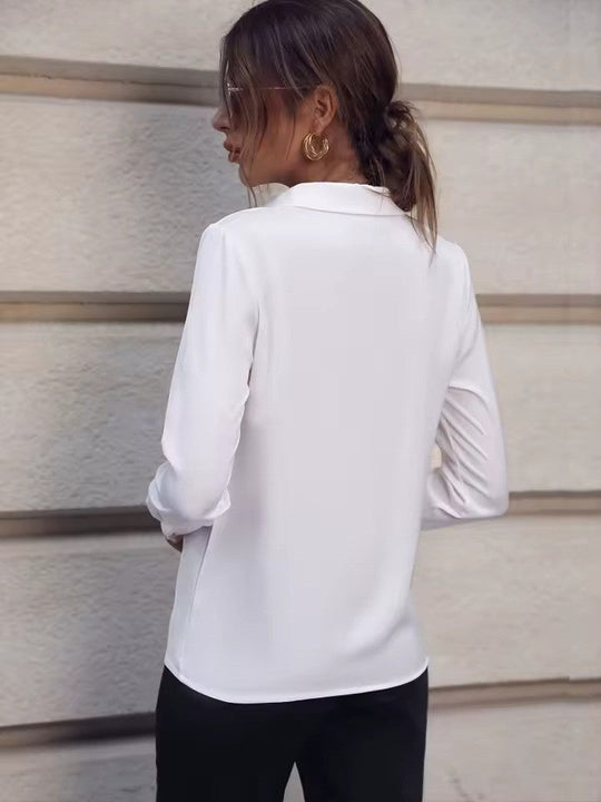 Blouse Femme Chic à Manches Longues 8