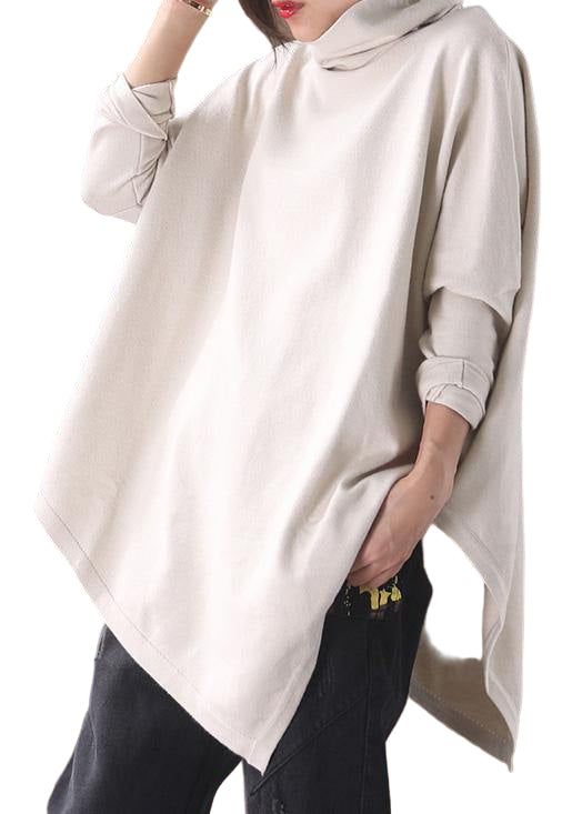 Blouse Femme Col Haut Asymétrique 0