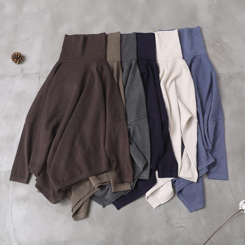 Blouse Femme Col Haut Asymétrique 4