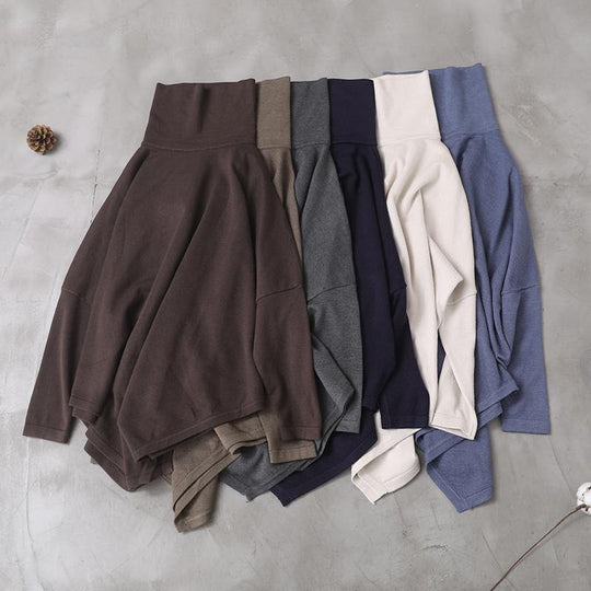 Blouse Femme Col Haut Asymétrique 4