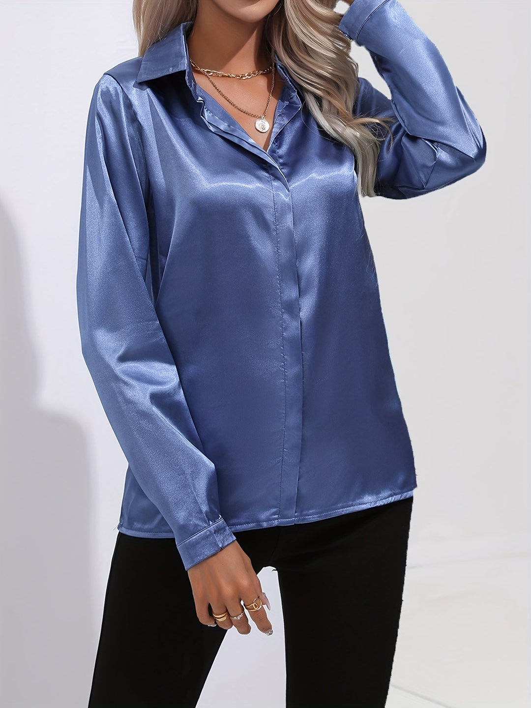Blouse Femme Élégante en Tissu Doux 6