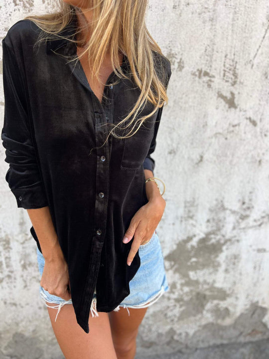 Blouse Femme Manches Longues Chic Polyvalente pour Toutes Occasions 10