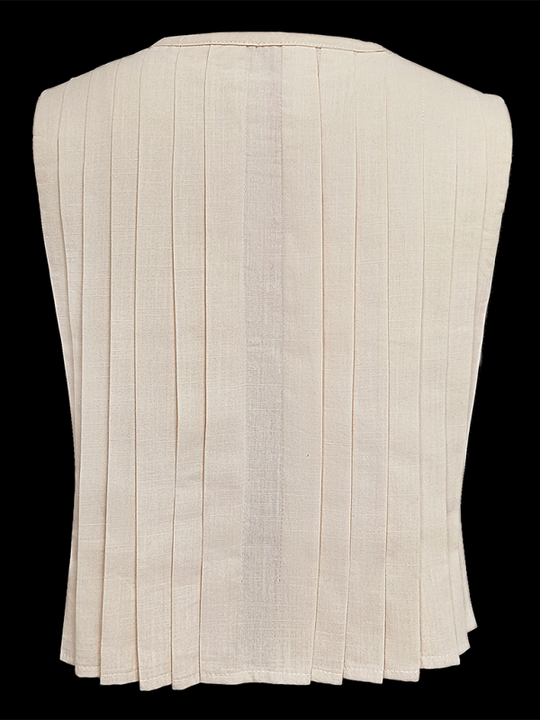 Blouse en Coton et Lin avec Bretelles pour Femmes 2