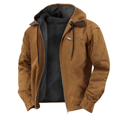 Blouson aviateur d'hiver pour homme au design moderne 0