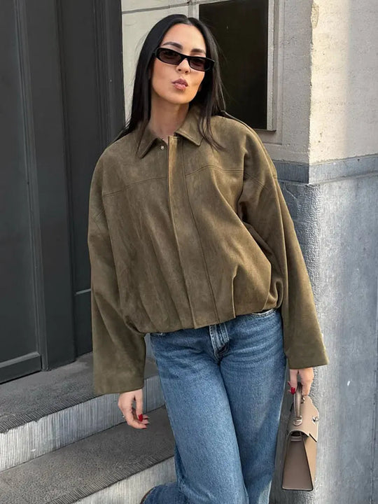 Blouson aviateur pour femme, style décontracté et tendance 4