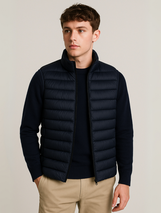Bodywarmer pour hommes au design minimaliste 6