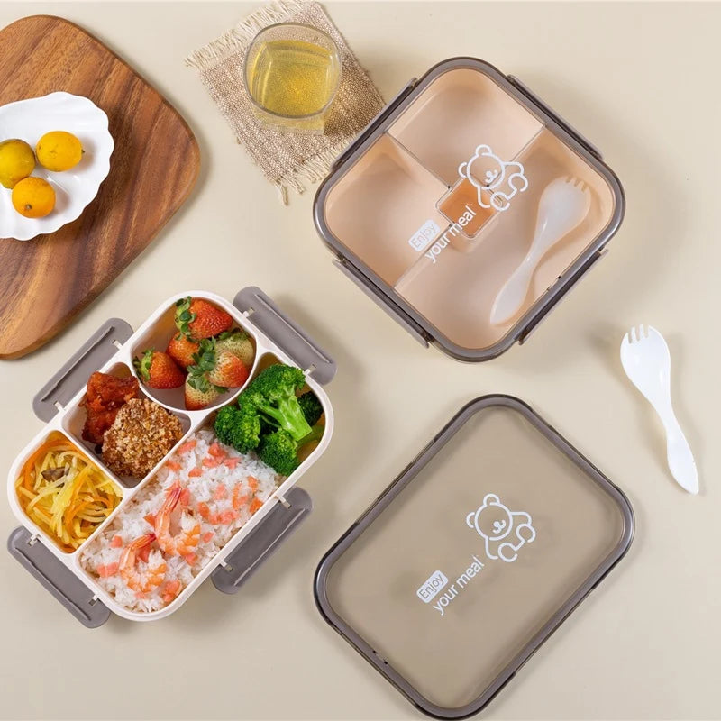 Boîte Hermétique de Conservation Alimentaire Compartimentée pour Transport Pratique 3