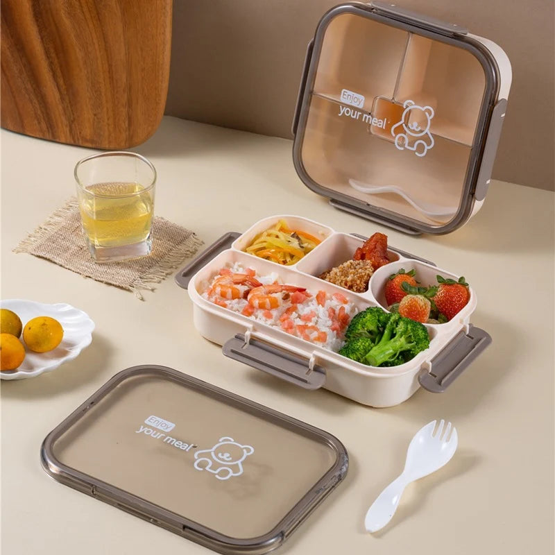 Boîte Hermétique de Conservation Alimentaire Compartimentée pour Transport Pratique 4