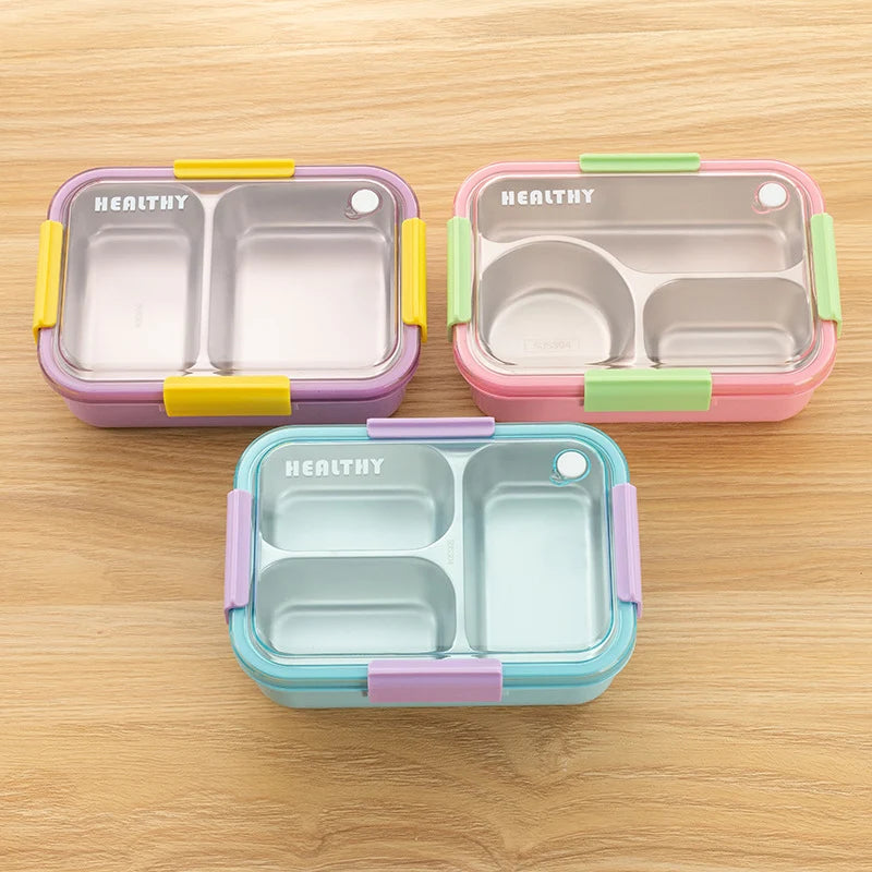 Boîte Repas Compartimentée Pratique - Idéale pour Boîte à Gouter et Boîte à Lunch 1