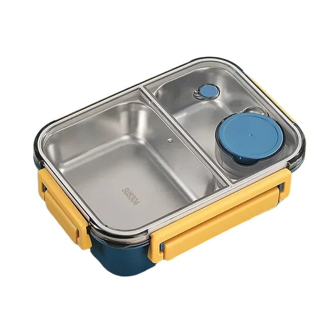 Boîte Repas Isotherme Bento avec Compartiments Étanches pour Lunch Box 9