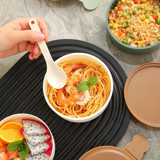 Boîte à Bento Enfant avec Motif Dessin Animé 4