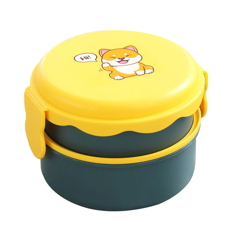 Boîte à Bento Enfant avec Motif Dessin Animé 5