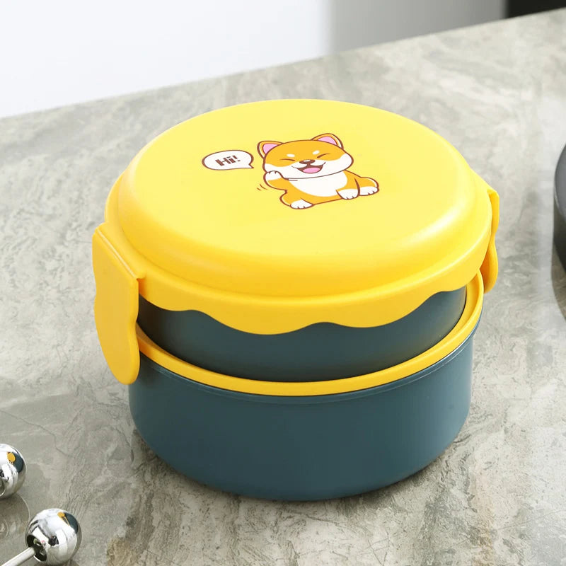 Boîte à Bento Enfant avec Motif Dessin Animé 6