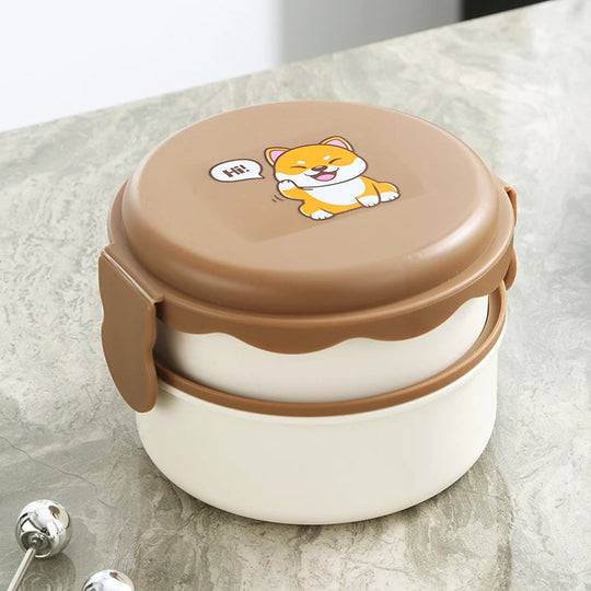Boîte à Bento Enfant avec Motif Dessin Animé 7